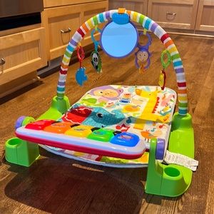 Fisher Price Deluxe Kick & Play Piano Gym Musical Baby Toy